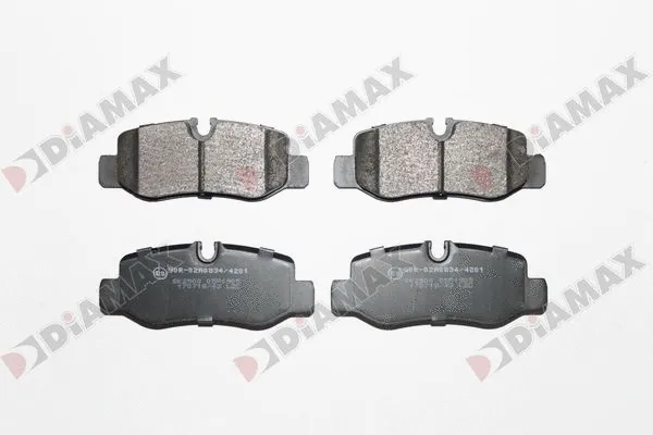 Kit de plaquettes de frein, frein à disque DIAMAX N09832