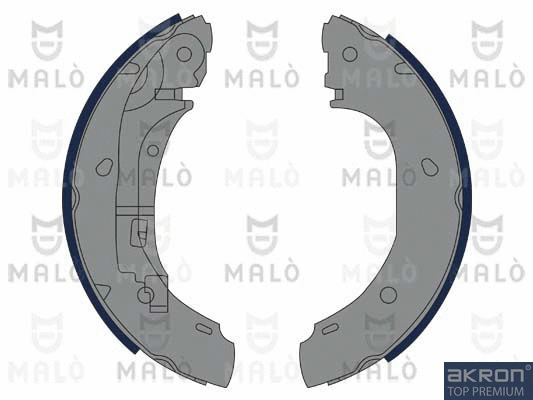 Jeu de mâchoires de frein AKRON-MALÒ 1390024