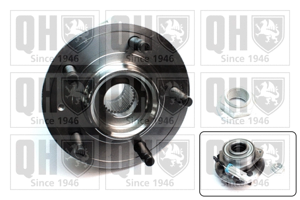 Kit de roulements de roue QUINTON HAZELL QWB1468