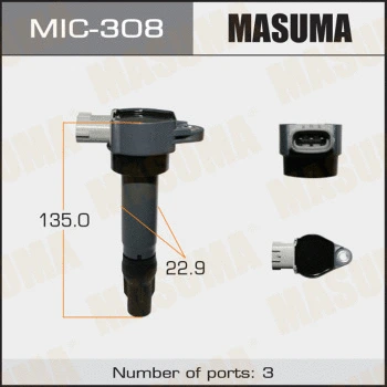 Bobine d'allumage MASUMA MIC-308
