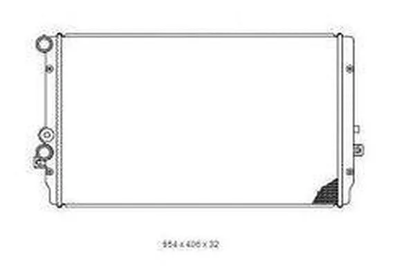 Radiateur, refroidissement du moteur ORDONEZ 2065112