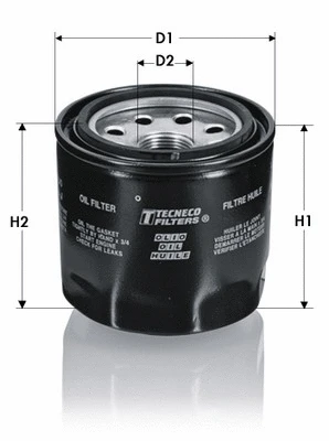 Filtre à huile TECNECO FILTERS OL922J