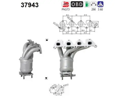 Catalyseur AS 37943