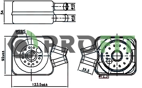 Radiateur d'huile PROFIT 1745-0062
