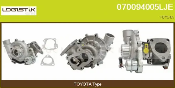 Turbocompresseur, suralimentation LGK 070094005LJE