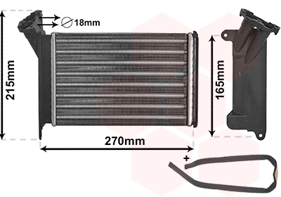 Système de chauffage VAN WEZEL 06006005
