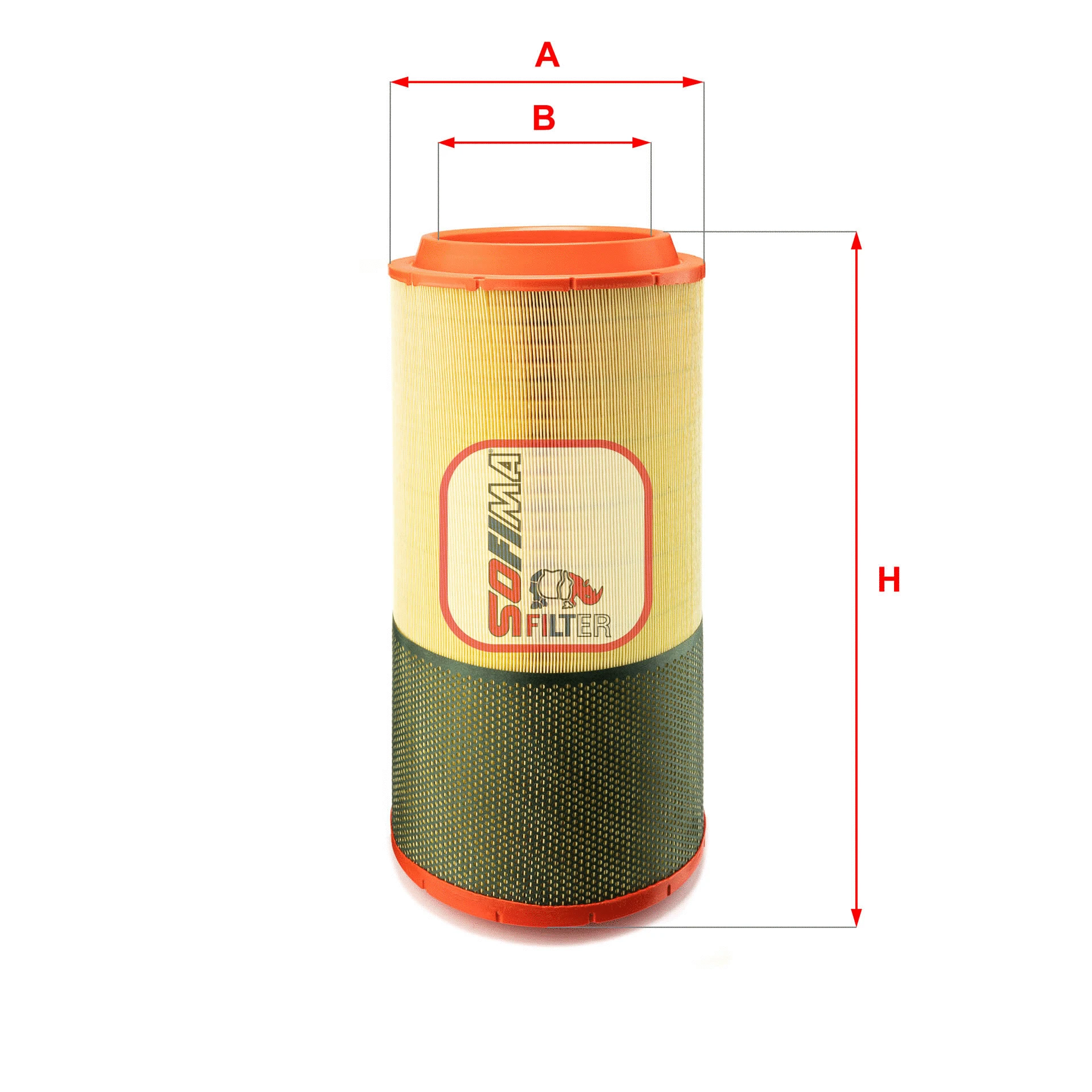 Filtre à air SOFIMA S 7644 A