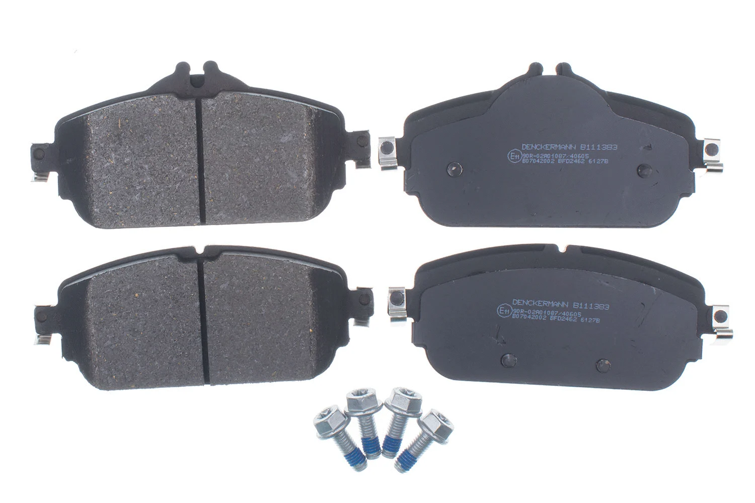 Kit de plaquettes de frein, frein à disque DENCKERMANN B111383