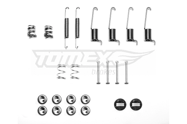Kit d'accessoires, mâchoire de frein TOMEX Brakes TX 42-10