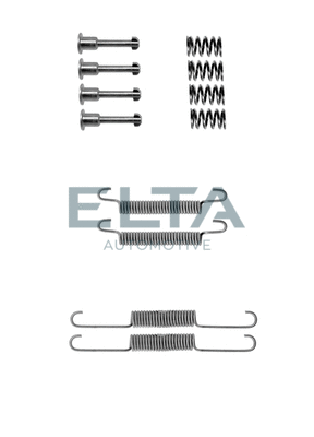 Kit d'accessoires, mâchoires de frein de stationnement ELTA AUTOMOTIVE EA8128