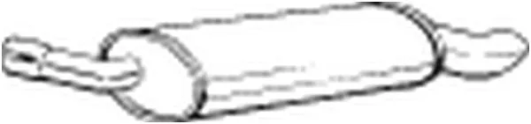 Silencieux arrière BOSAL 185-447