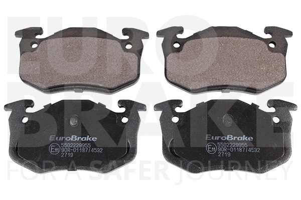 Kit de plaquettes de frein, frein à disque EUROBRAKE 5502229955
