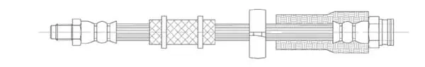 Flexible de frein Technika 42208