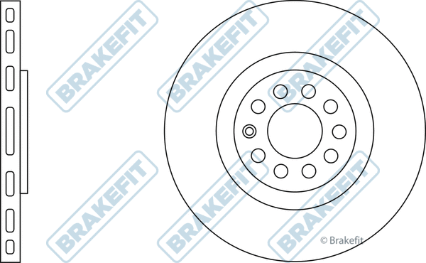 Disque de frein APEC SDK6151