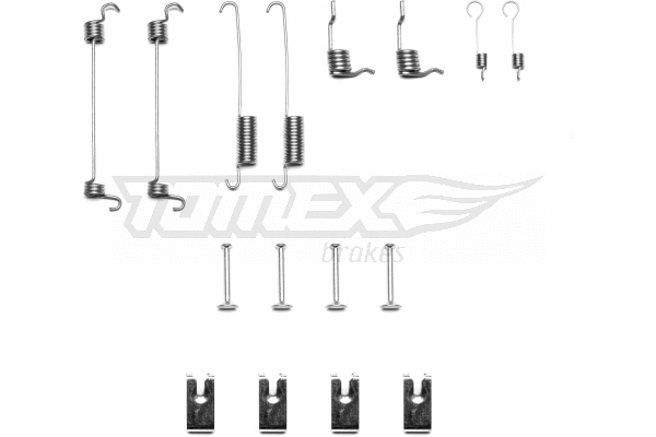 Kit d'accessoires, mâchoire de frein TOMEX Brakes TX 40-38