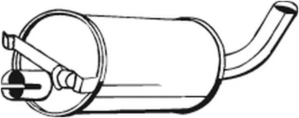 Silencieux central BOSAL 235-909