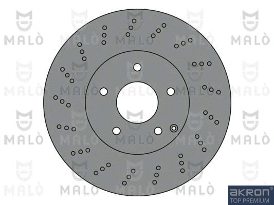 Disque de frein AKRON-MALÒ 1110353