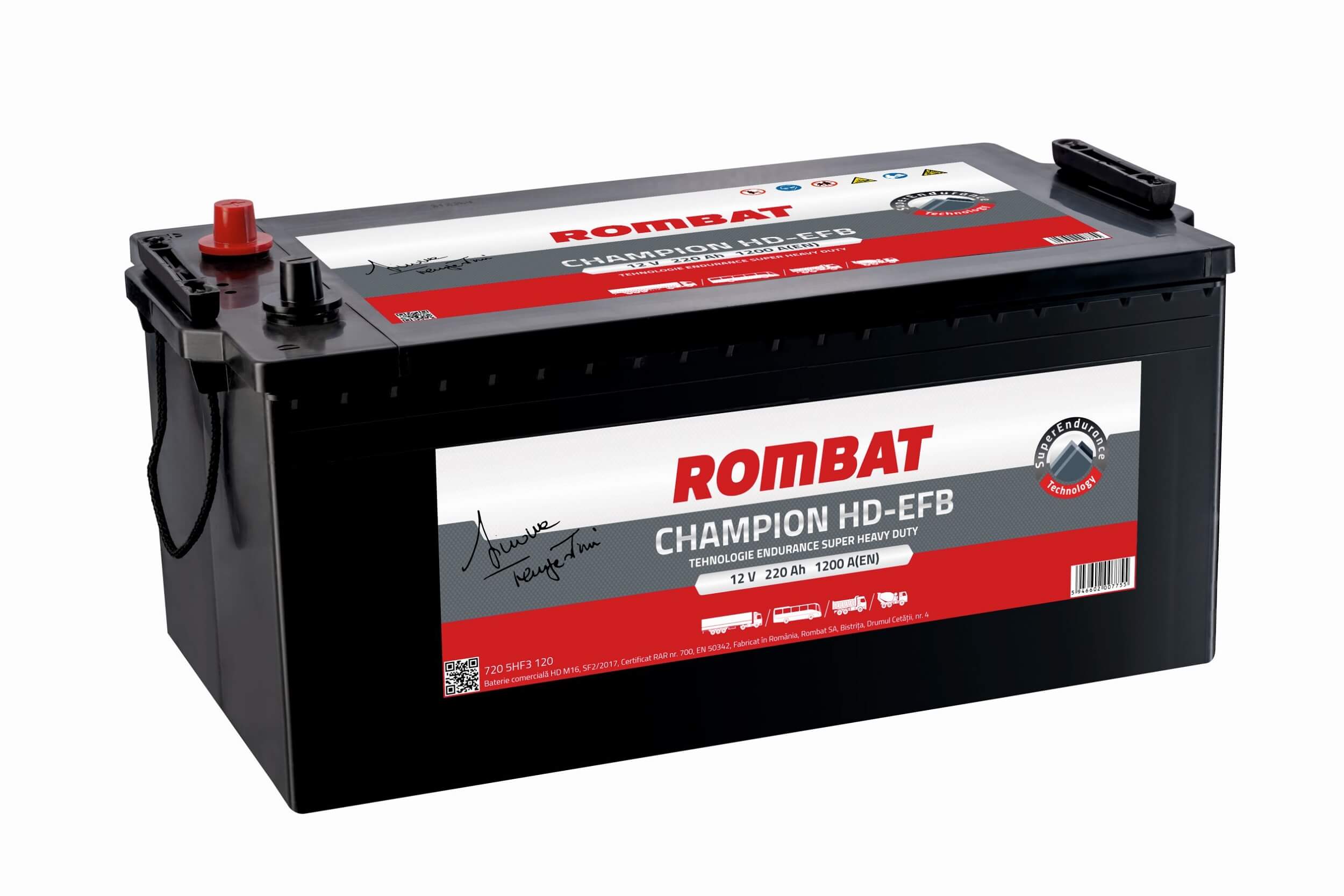 Batterie de démarrage ROMBAT 720 5HF3 120