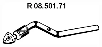 Tuyau d'échappement EBERSPÄCHER 08.501.71