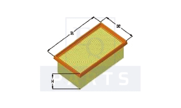 Filtre à air EQUAL QUALITY FA3169