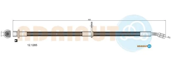 Flexible de frein ADRIAUTO 12.1285