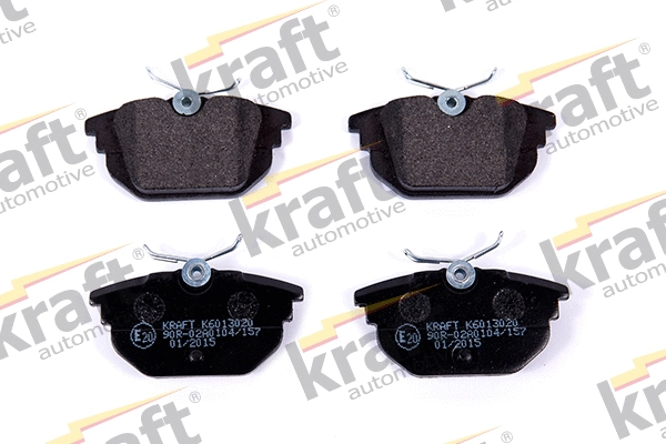 Kit de plaquettes de frein, frein à disque KRAFT AUTOMOTIVE 6013020