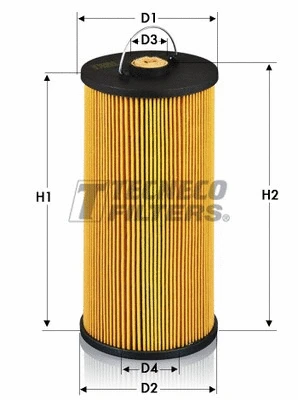 Filtre à huile TECNECO FILTERS OL0157E