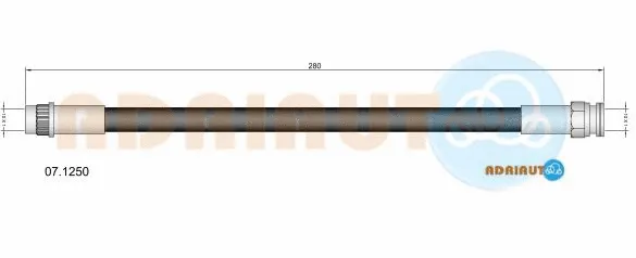 Flexible de frein ADRIAUTO 07.1250