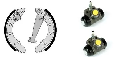 Jeu de mâchoires de frein BREMBO H 85 040