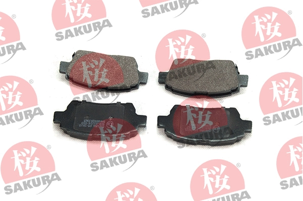 Kit de plaquettes de frein, frein à disque SAKURA 600-20-3965