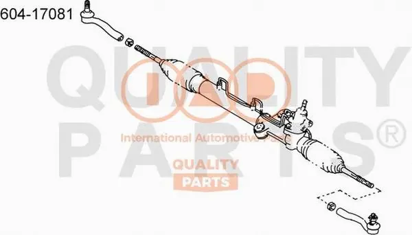 Rotule de barre de connexion IAP QUALITY PARTS 604-17081