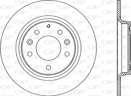 Disque de frein OPEN PARTS BDA2023.10