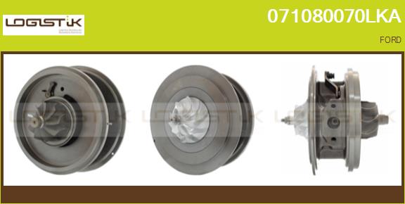Groupe carter, turbocompresseur LGK 071080070LKA