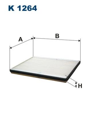 Filtre, air de l'habitacle FILTRON K 1264