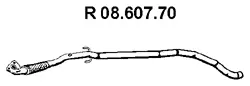 Tuyau d'échappement EBERSPÄCHER 08.607.70
