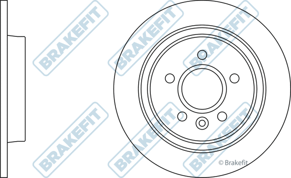 Disque de frein APEC SDK6741