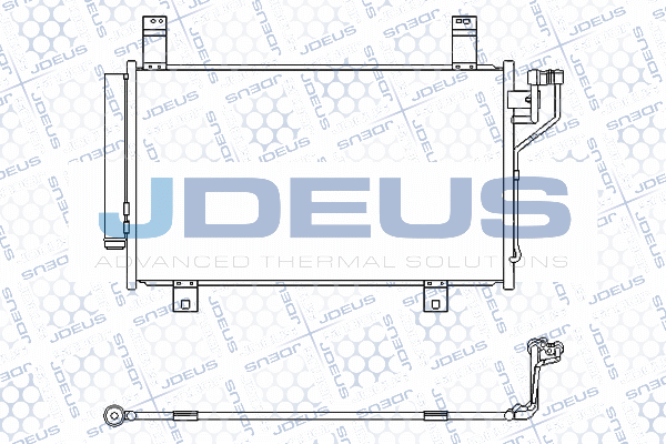 Condenseur, climatisation JDEUS M-7160390