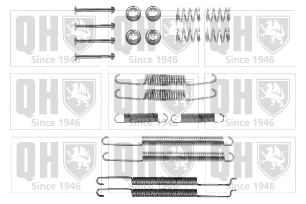 Kit d'accessoires, mâchoire de frein QUINTON HAZELL BFK361