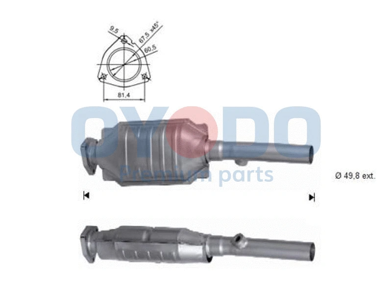 Catalyseur Oyodo 10N0019-OYO