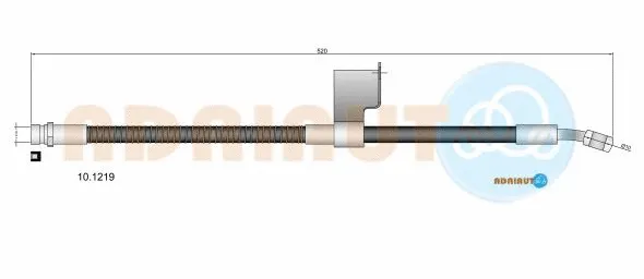 Flexible de frein ADRIAUTO 10.1219