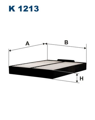 Filtre, air de l'habitacle FILTRON K 1213