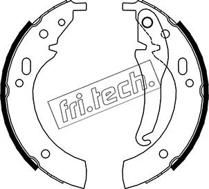 Jeu de mâchoires de frein fri.tech. 1019.016