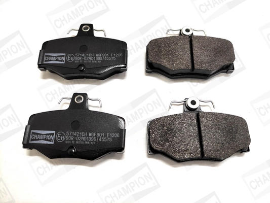 Kit de plaquettes de frein, frein à disque CHAMPION 571421CH