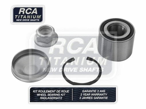 Kit de roulements de roue RCA FRANCE RCAK1119