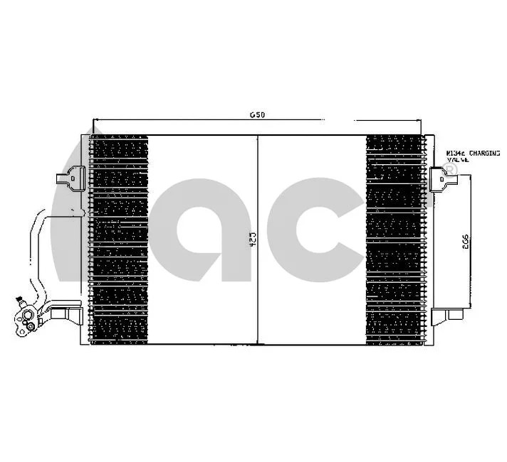 Condenseur, climatisation ACR 300499