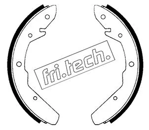 Jeu de mâchoires de frein fri.tech. 1124.260