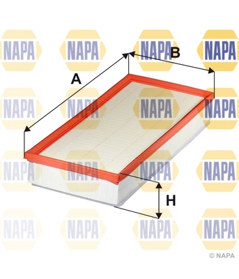 Filtre à air NAPA NFA1517