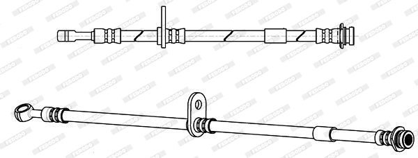 Flexible de frein FERODO FHY2689