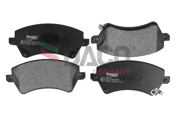 Kit de plaquettes de frein, frein à disque DACO Germany 324559