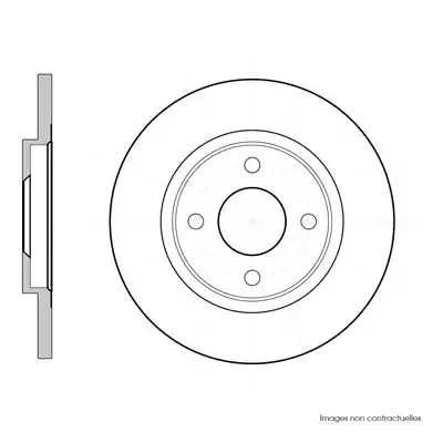 Disque de frein Technika 755477